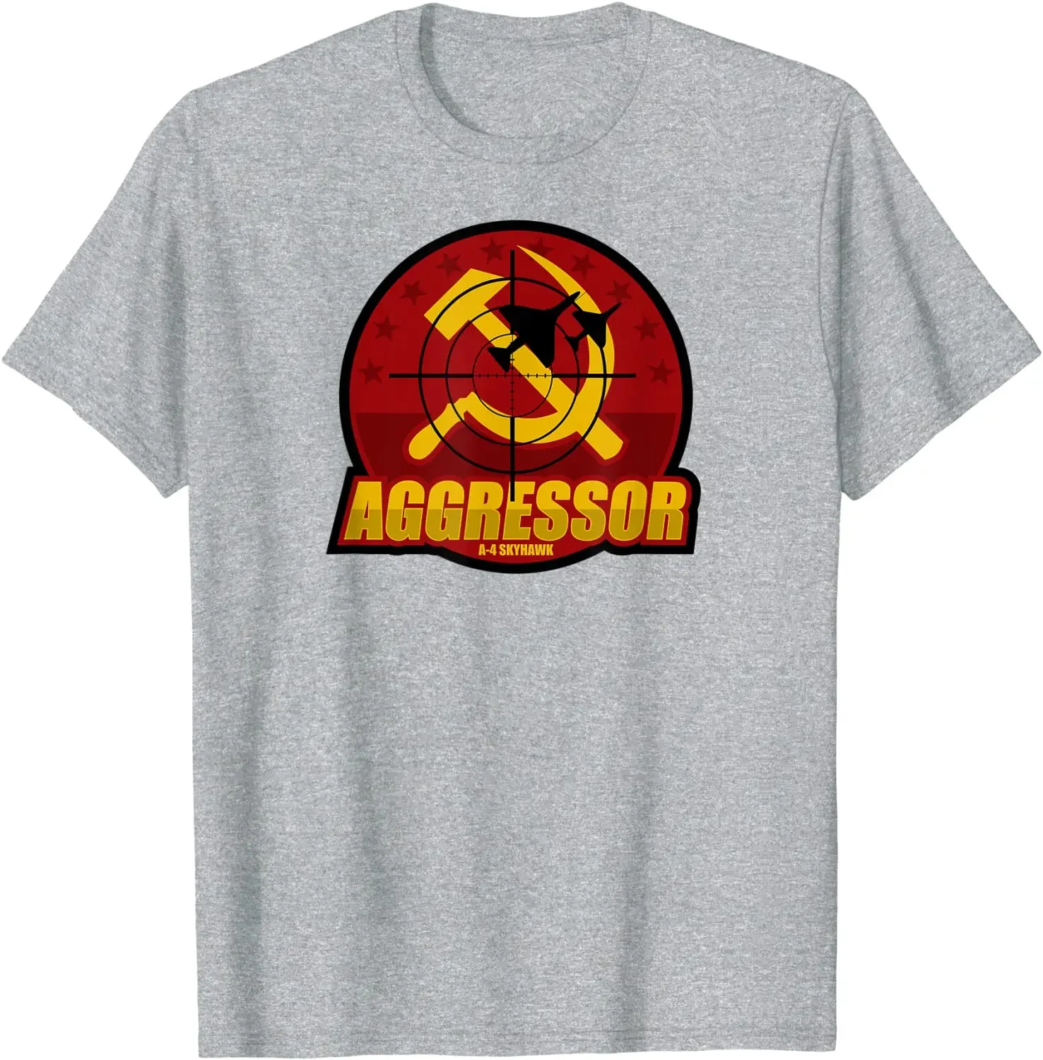 Retro A-4 Skyhawk Aggressor T-Shirt 100% Cotton O-Neck Summer Short Sleeve Casual Mens T-shirt Size S-3XL