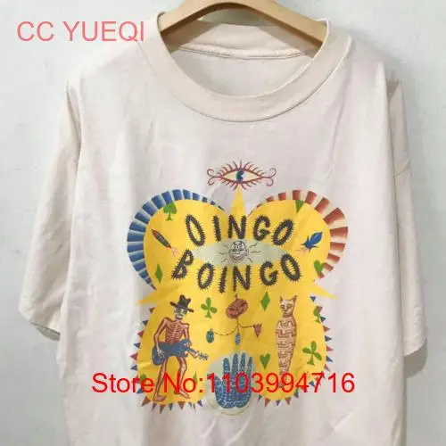 Trend Oingo Boingo Band Beige Cotton Full Size To 5XL Shirt Unisex