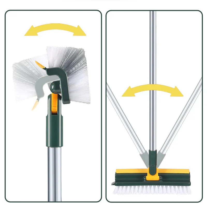 Bathroom Floor Brush Wash the floor Brush the ground Seam Brush Tile Long Handle Wall Wash Toilet Cleaning