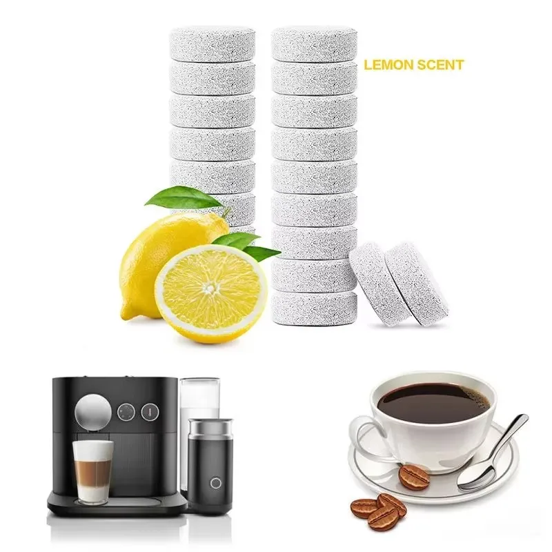 50-400pcs Coffee Machine Cleaning Tablets, Effervescent Tablets, Descaling Agents, Kitchen Accessories, Household Products