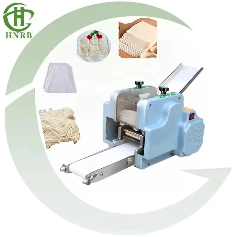 Commercial Automatic Stainless Steel 0-9CM Momos Skin Making Machine 1-3 Thickness Wrapper And Dough Skin Making Machine