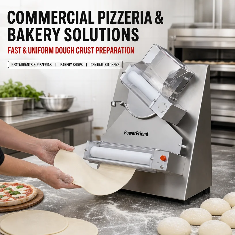 Commercial Automatic Multifunctional Pizza Dough Sheeter Machine For Pancake Pasta Sheet Forming Bakery Plant Equipment Factory