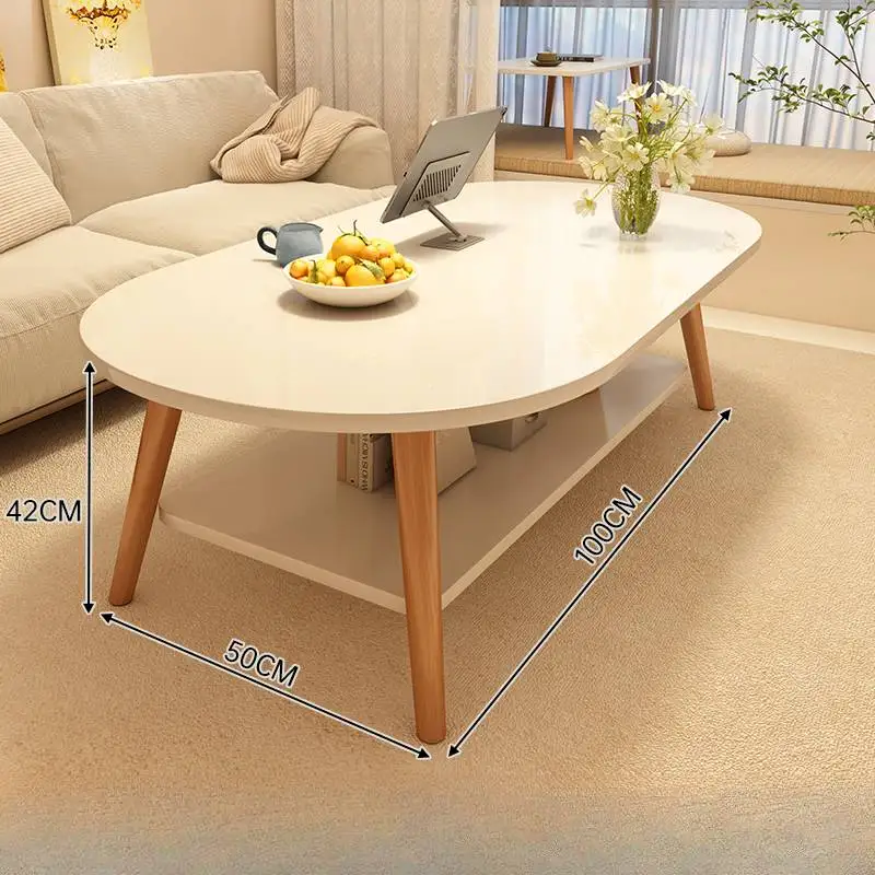 

Aesthetic Modern Coffee Table Glass Minimalist Premium Round Coffee Tables Living Room Cute Tavolino Da Salotto Home Furniture