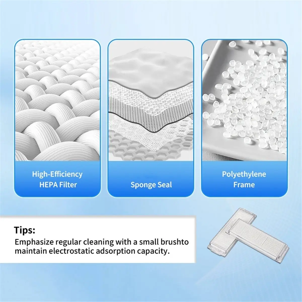 For Robot Vacuum S40 Pro Spare Parts Main Side Brush Hepa Filter Mop Rag Cloth Accessories Robot Vacuum Cleaner
