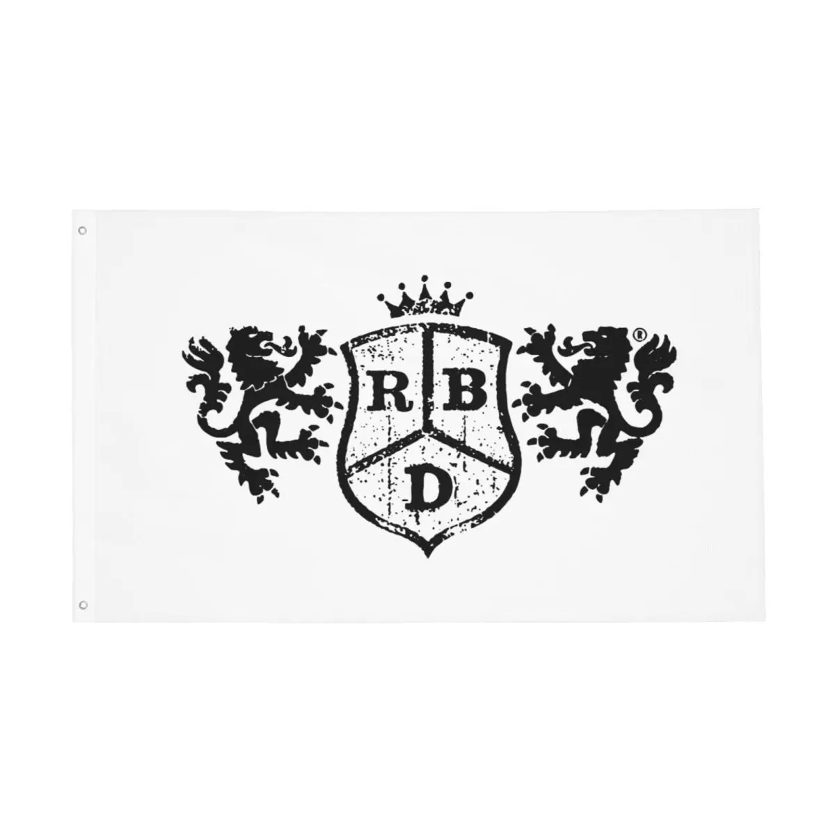 Rbd Rebelde Logo Flag Double Sided Outdoor Banner All Weather Hanging Decoration