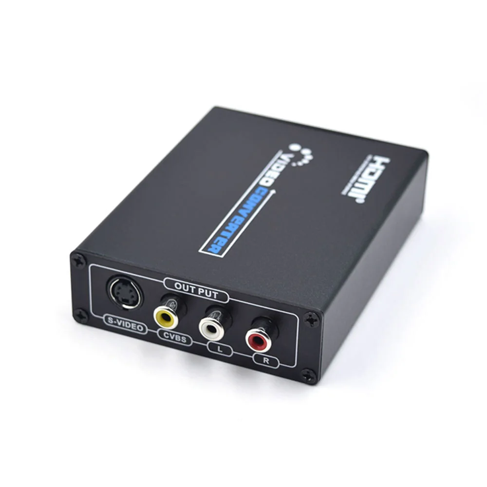 HDMI-Compatible to AV Composite Video/S-Video Converter For HD Camera/ PS3