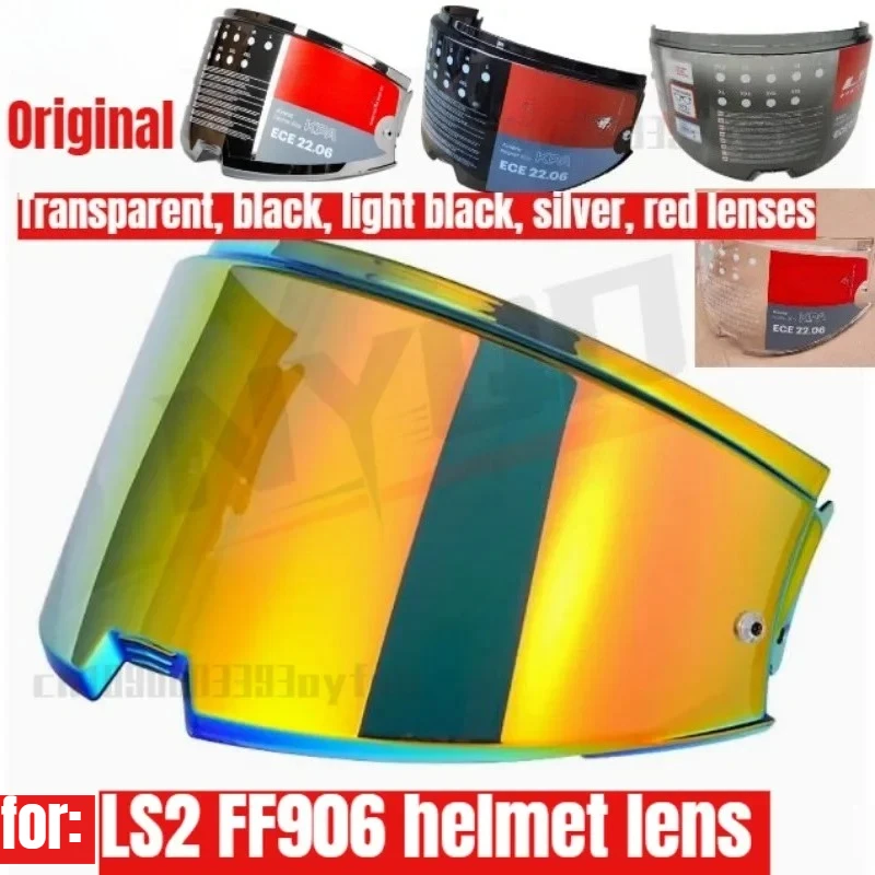 

Визор для мотоциклетного шлема LS2 FF906 ADVANT, HD-визоры для полнолицевых шлемов FF906, черные, серебристые, цветные, откидные, оригинальные.