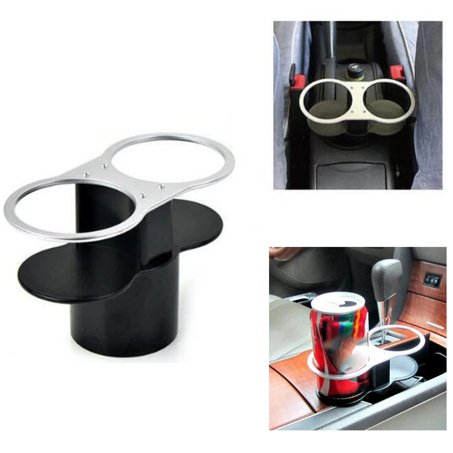 

Plastic Car Cup Bottle Holder for polo passat b6 for Mercede benz w204 w211 for BMW e46 e39 e36 e90 e60 Double Holes