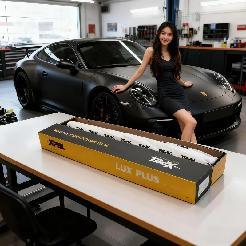 

XPEL матовая атласная матовая защитная пленка для автомобильной краски, ТПУ, PPF, не глянцевая, устойчивая к отпечаткам пальцев, самовосстанавливающаяся
