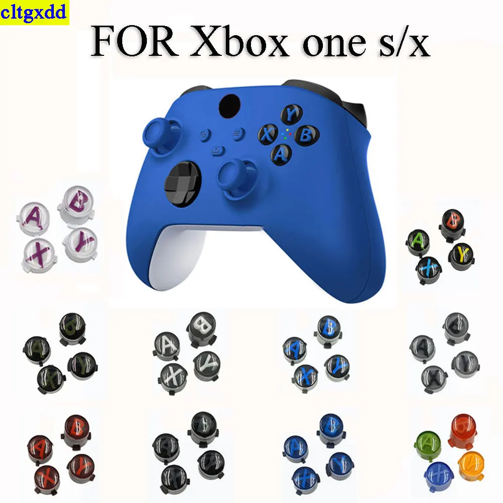 FOR Xbox One Slim/Elite/Xbox Series X/S Wireless Controller Replacement ABXY Start Back Sync Button Kit View Menu Share Button