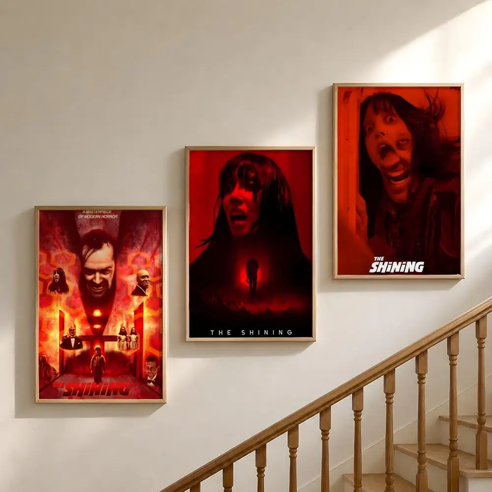 Film S-Shi ning Jack Torrance Overlook Poster Waterproof HD Modern Peel And Stick Wall Decor Bedroom Living Room Dorm Office