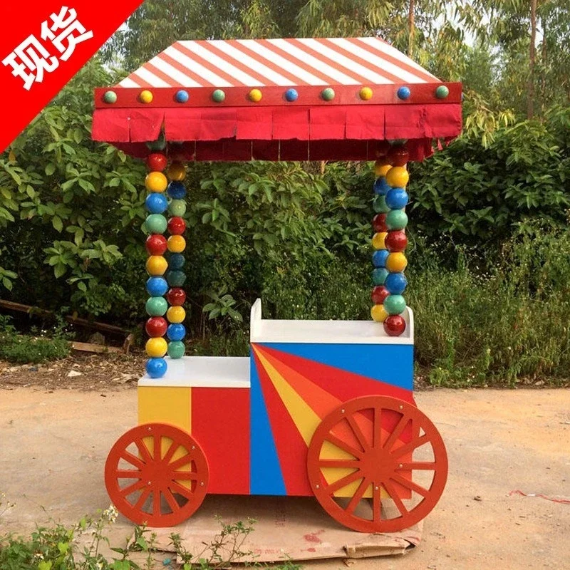 Popcorn sales car, Spring Festival New Year dining car gift display car