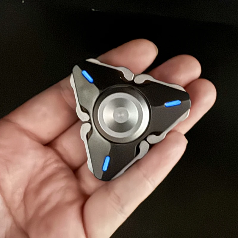Fu You Pao Fidget Spinner Open Armor Spinning Top Fidget Toy Stainless Steel Hand Spinner Stress Relief Toy For Adult Gift