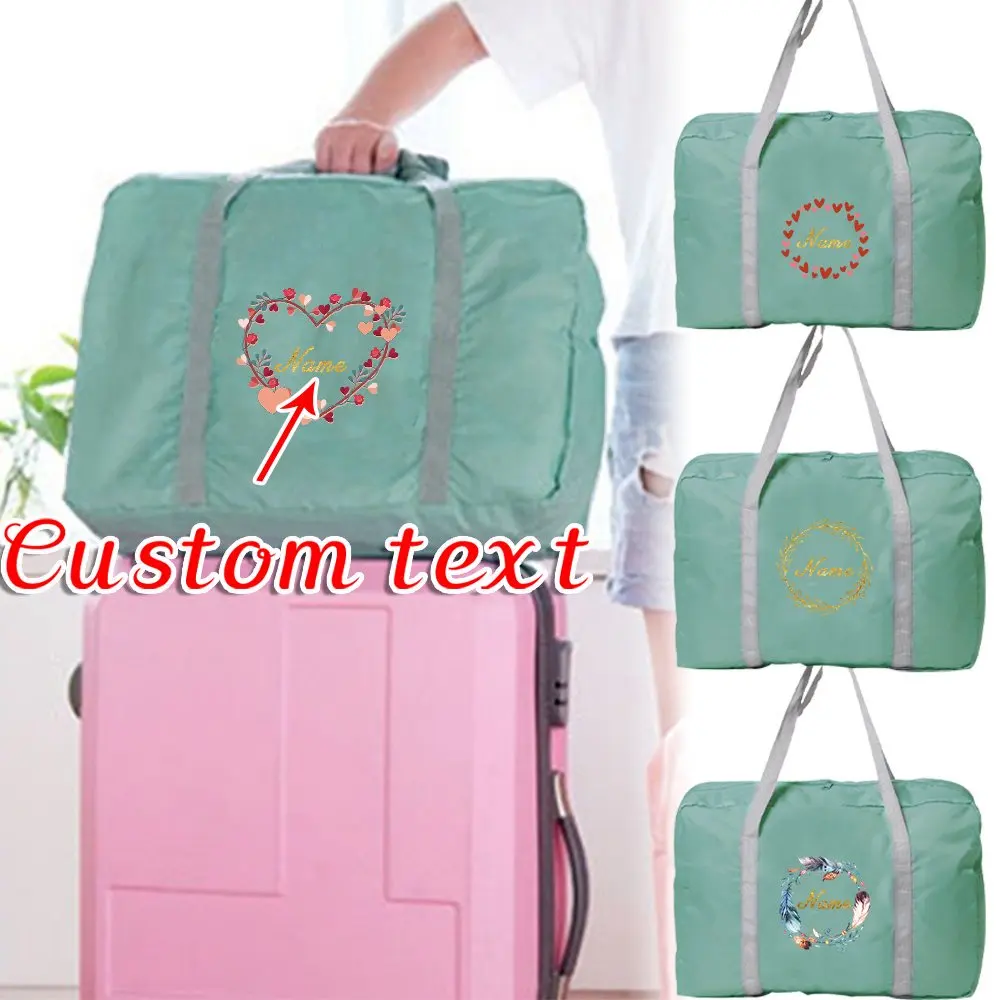 

Personalized Customized Fashion Printing Portable Large-capacity Travel Bags Portable Travel Bags