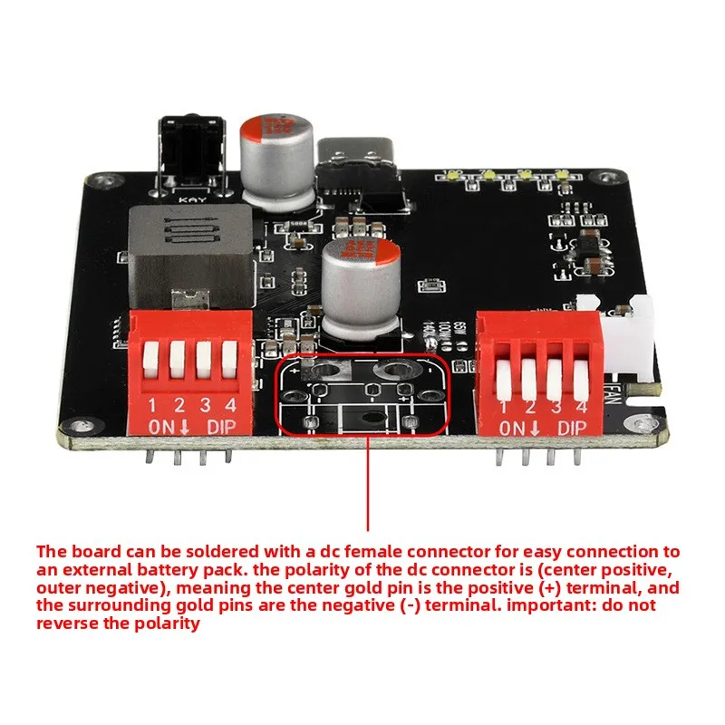 

High-Power IP2366 Li-Ion Charging Board – 140W Bi-Directional Fast Charge,-2-6S Batteries, Auto Temp Control