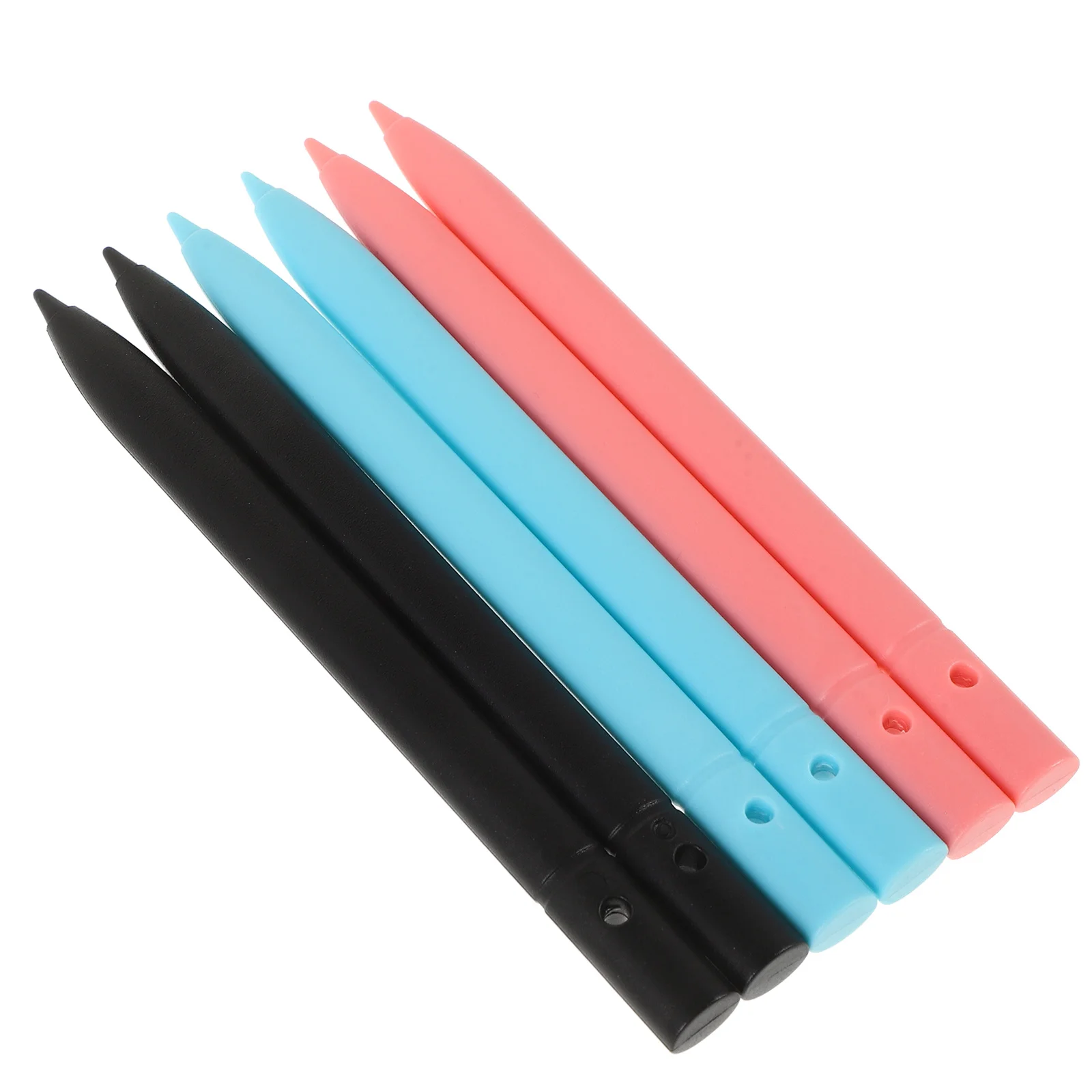 

6pcs Lcd Writing Pen Set Universal Stylus For Lcd Tablet Drawing Writing Notetaking Portable Electronic Pens Compatible With