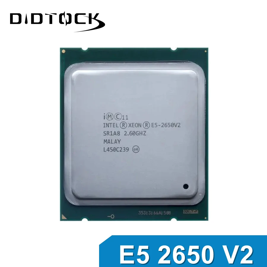 Intel Xeon E5 2650 V2 2.6GHz Eight-Core Sixteen-Thread CPU 20M 95W Socket LGA 2011 2650V2 Processor