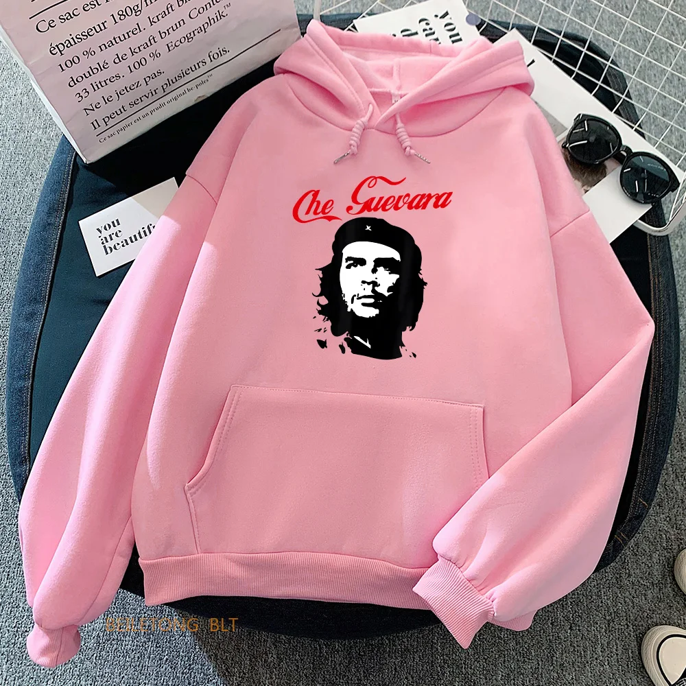 Frauen/Männer Che Guevara Hoodies Casual Langarm Sweatshirts Winter Moletom Feminino Weiche Kapuze Sudadera Mujer Berühmte Charakter