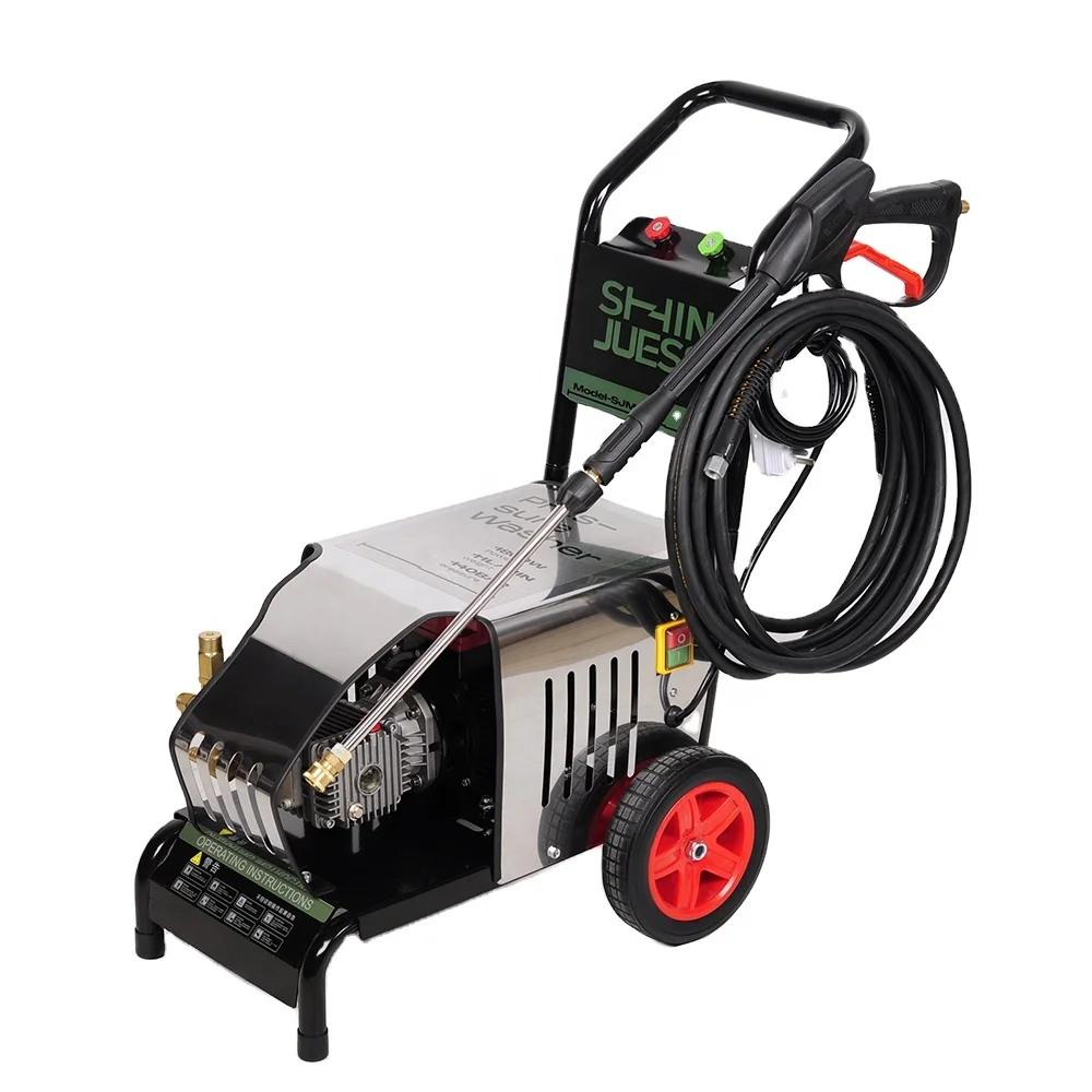 1.8kw 140bar Electric High Pressure Car Wash Machine