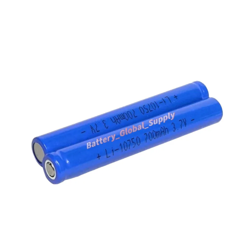 

Lir10750 rechargeable battery 10 * 75mm 700mah 3.7v fast delivery 1 piece, brand new -