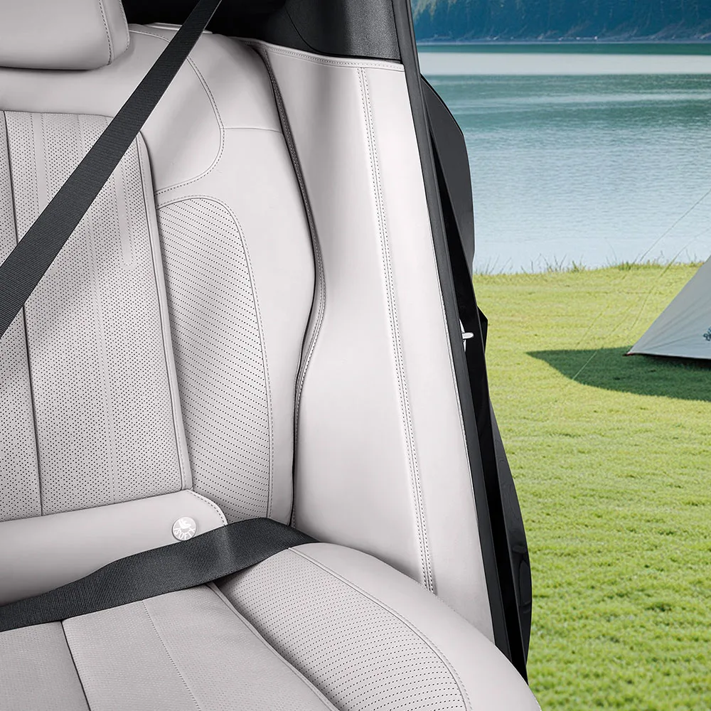 

2 шт. защитные накладки с обеих сторон заднего сиденья для BYD Leopard 7/Titanium 7/Super 7, аксессуары для интерьера, кожаные накладки