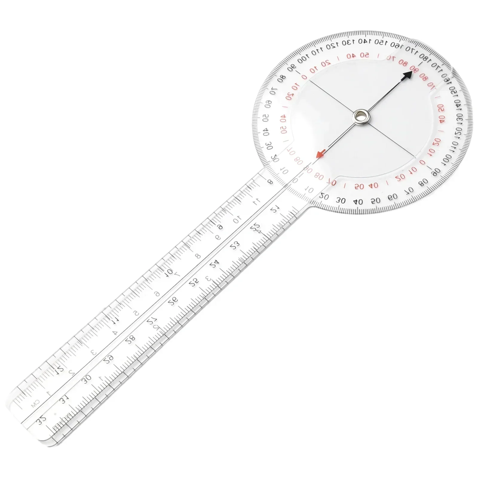 Flexible Plastic Goniometer  13inch 33cm Joint Ruler Accurate Measurements For Physiotherapy And Occupational Therapy