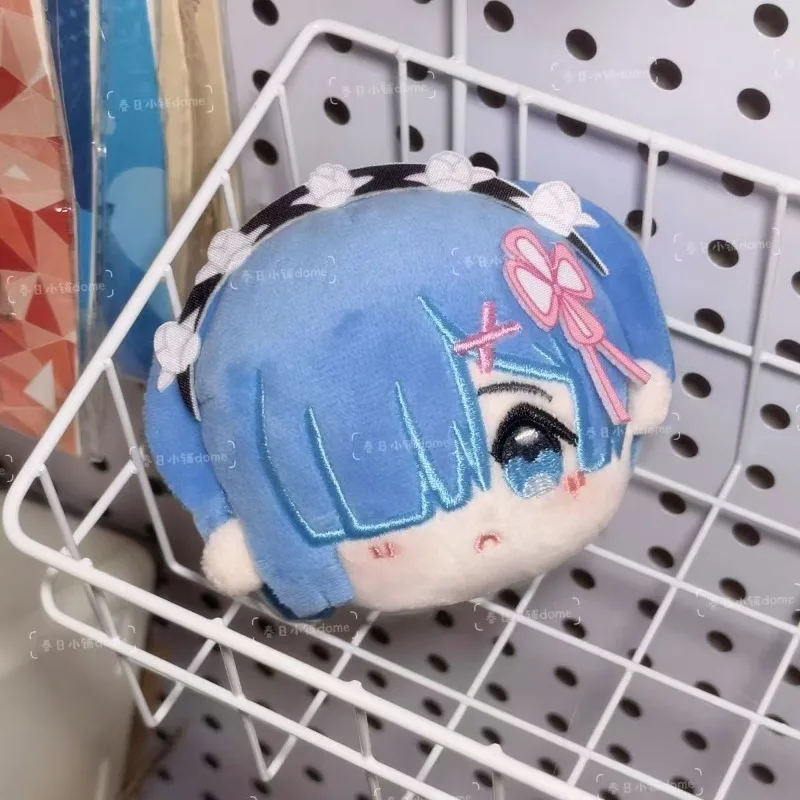 Anime Peripherals Cute Q Ver. Rem Figure Puppet Acrylic Pendant Rem Figurine Doll Acrylic Keychain Decoration Toys Gifts view 2