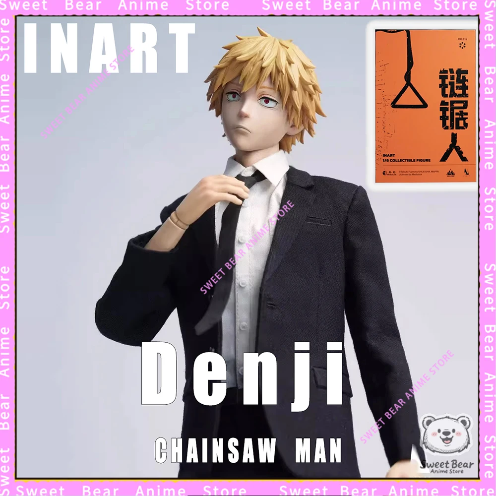 

In Stock INART Queen Studios 1/6 Scale MAG016 Chainsaw Man Denji Action Figure Anime Model Trendy Toys Desktop Doll Collectibles