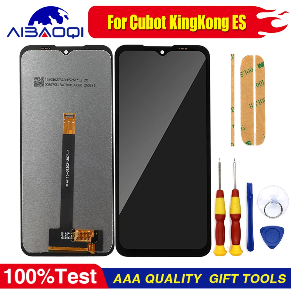 Pantalla táctil nueva para Cubot KingKong Power 3 KingKong Star 2 KingKong ES 3 Phone LCD Display Repuesto con herramienta de desmontaje gratis 5