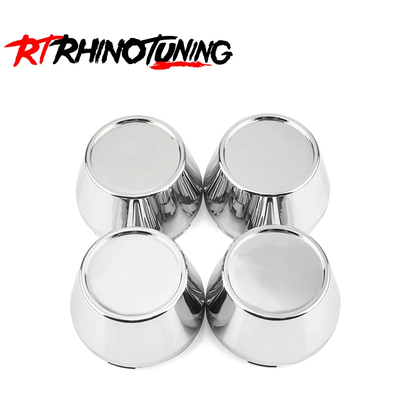 RhinoTuning 2/4 Uds OD 64mm/2.52 "ID 59,5mm/2,34" tapas de cubo de centro de rueda de coche piezas de repuesto de automóvil tapa de cubo de rueda cubierta de llanta ABS