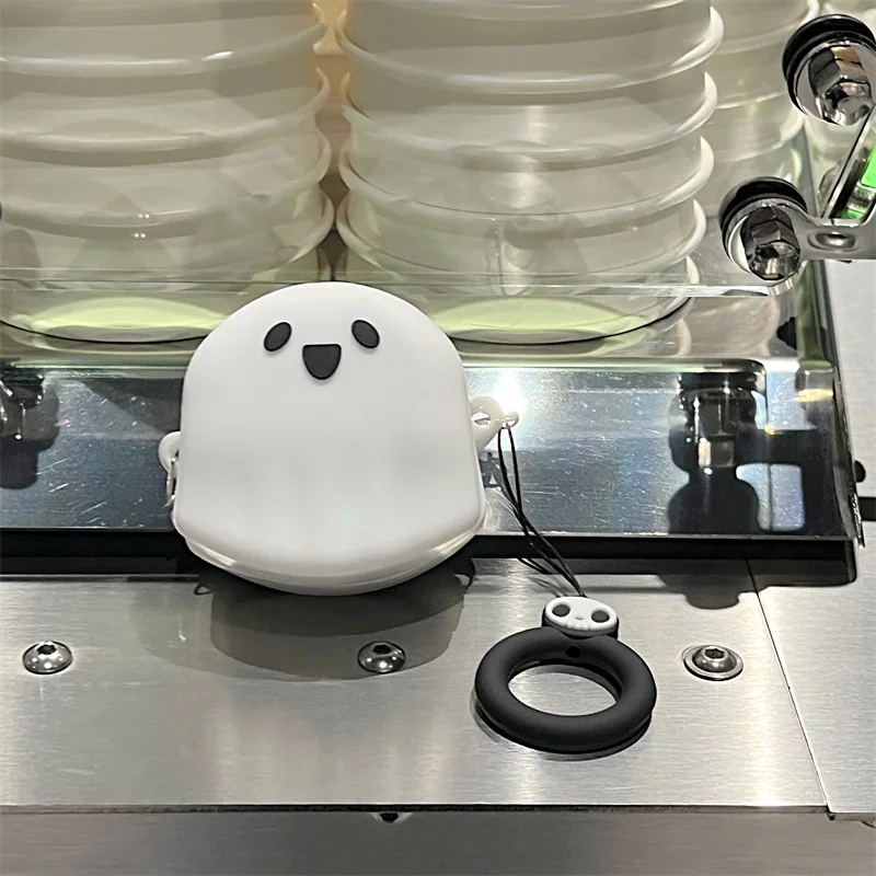 جراب سماعة أذن شبح ثلاثي الأبعاد لسامسونج جالاكسي ، سماعات أذن لاسلكية من السيليكون ، غطاء واقي للبراعم 2 ، Live ، Pro ، FE