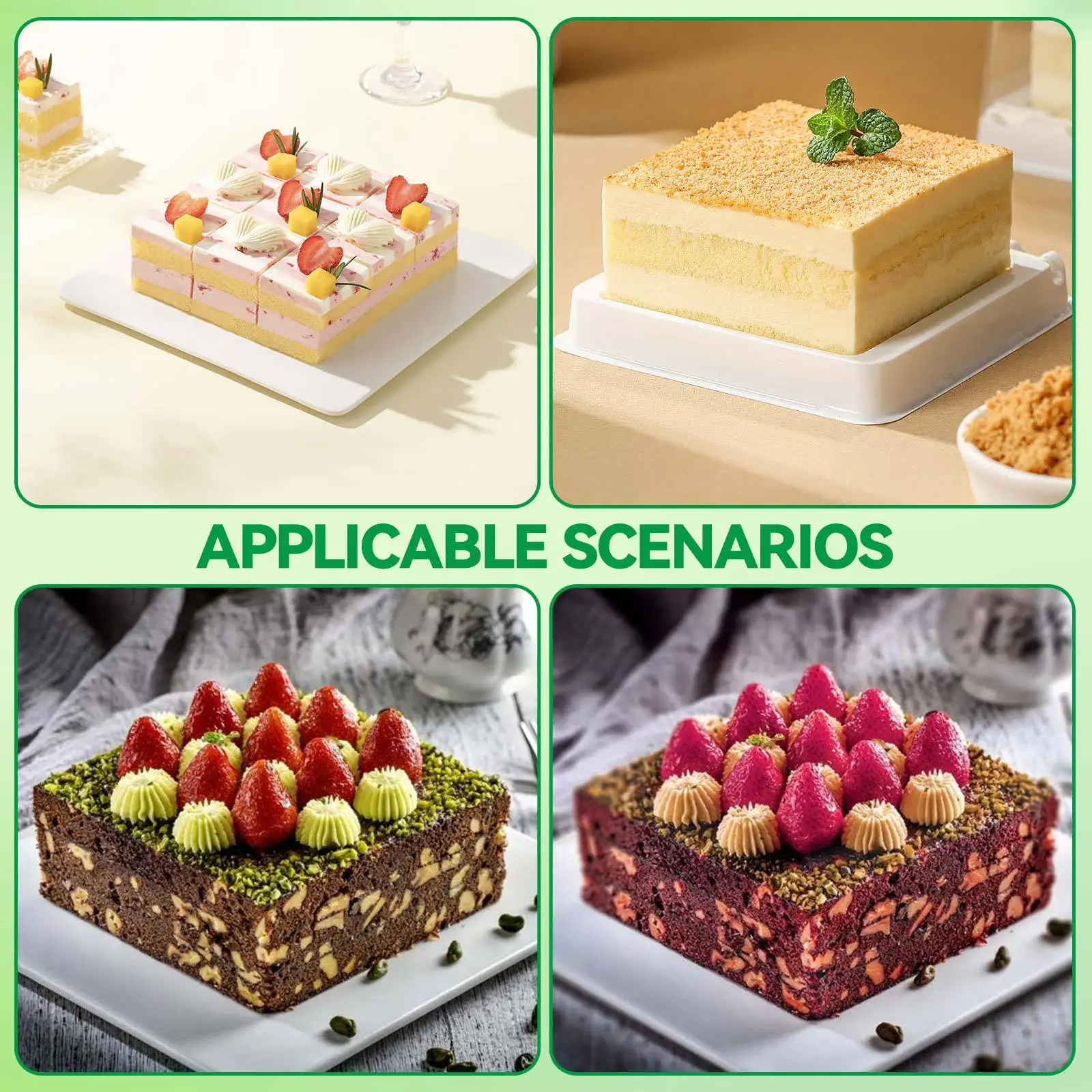 9 بوصة الفضة الفولاذ المقاوم للصدأ كعكة حلقة موس القاطع سطح أملس نظيفة الصحية قالب الخبز أداة كعكة البيضاوي القواطع الخبز