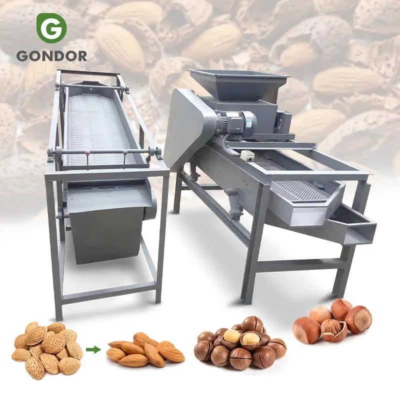 Simple Hazelnut Almond Shell Sheller Palm Apricot Nut Cracker Kernel Peeler Tool for Breaking Hard Shells Efficiently