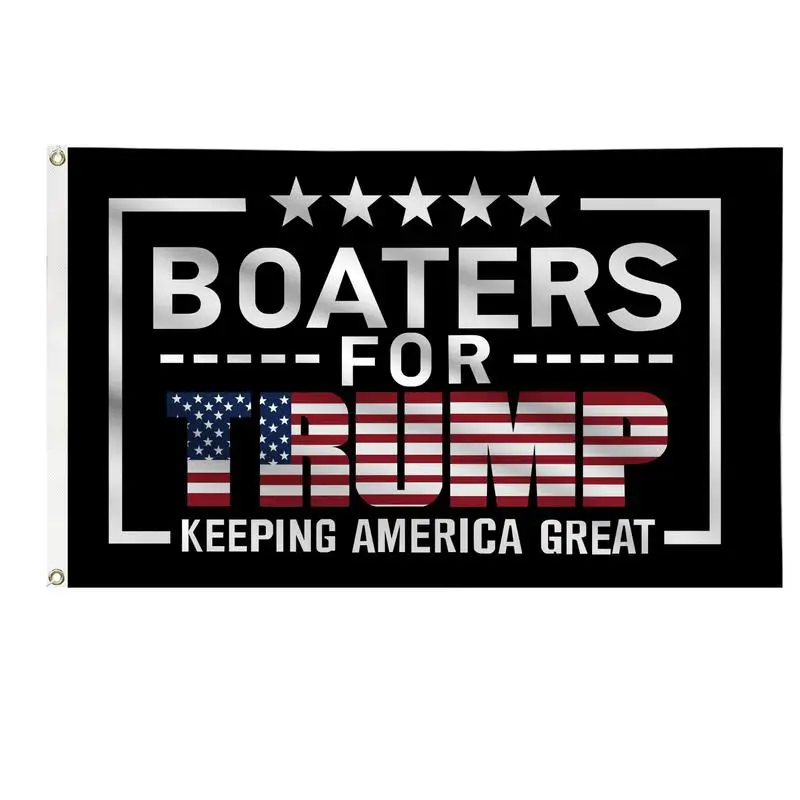 Keep America Great Flag Outdoor President Boaters Flag Decoration Tool With Metal Buttonholes For Parties Events Advertising And