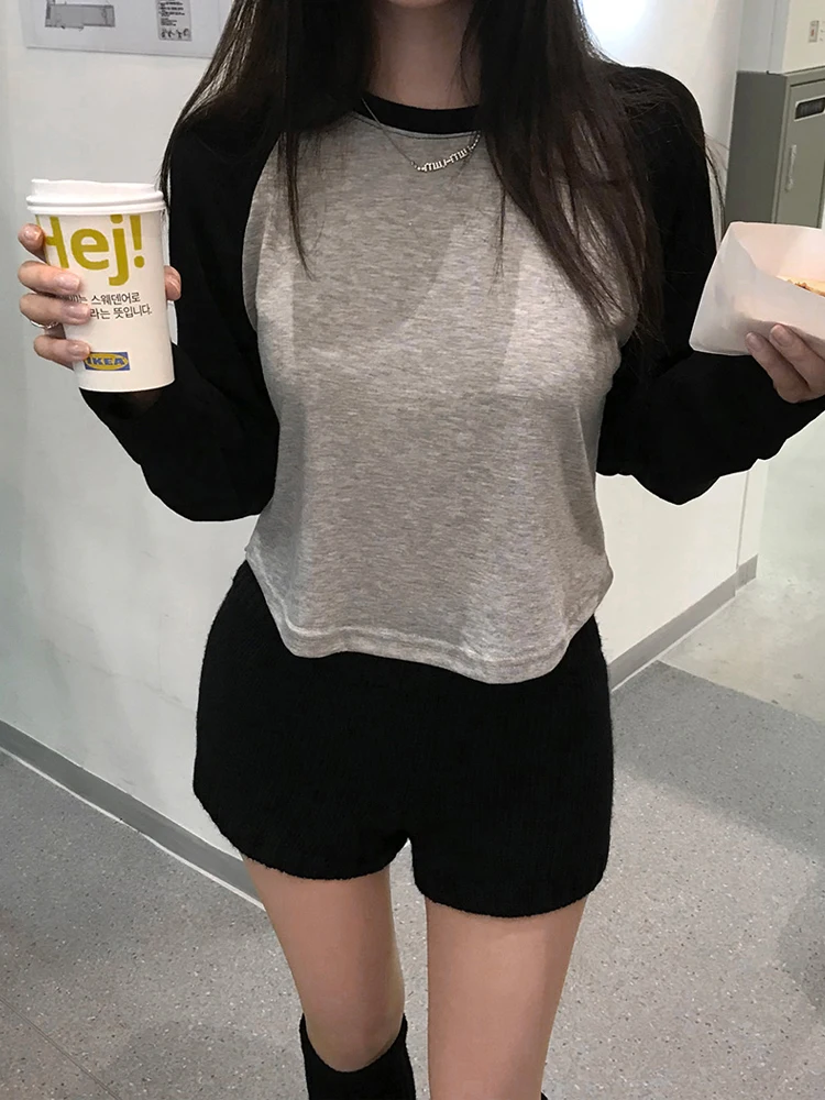 أنيقة عالية الخصر محبوك ort السراويل مرونة الخصر الخريف الشتاء التخسيس تنوعا قاعدة طبقة السراويل الساخنة للنساء لباس غير رسمي