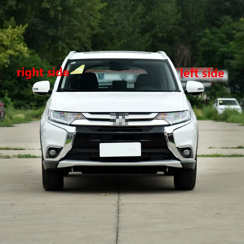 Dla Mitsubishi Outlander 2013 2014 2015 2016 2017 2018 zewnętrzny widok z tyłu lustrzane osłony drzwi skrzydła obudowa osłony bocznej