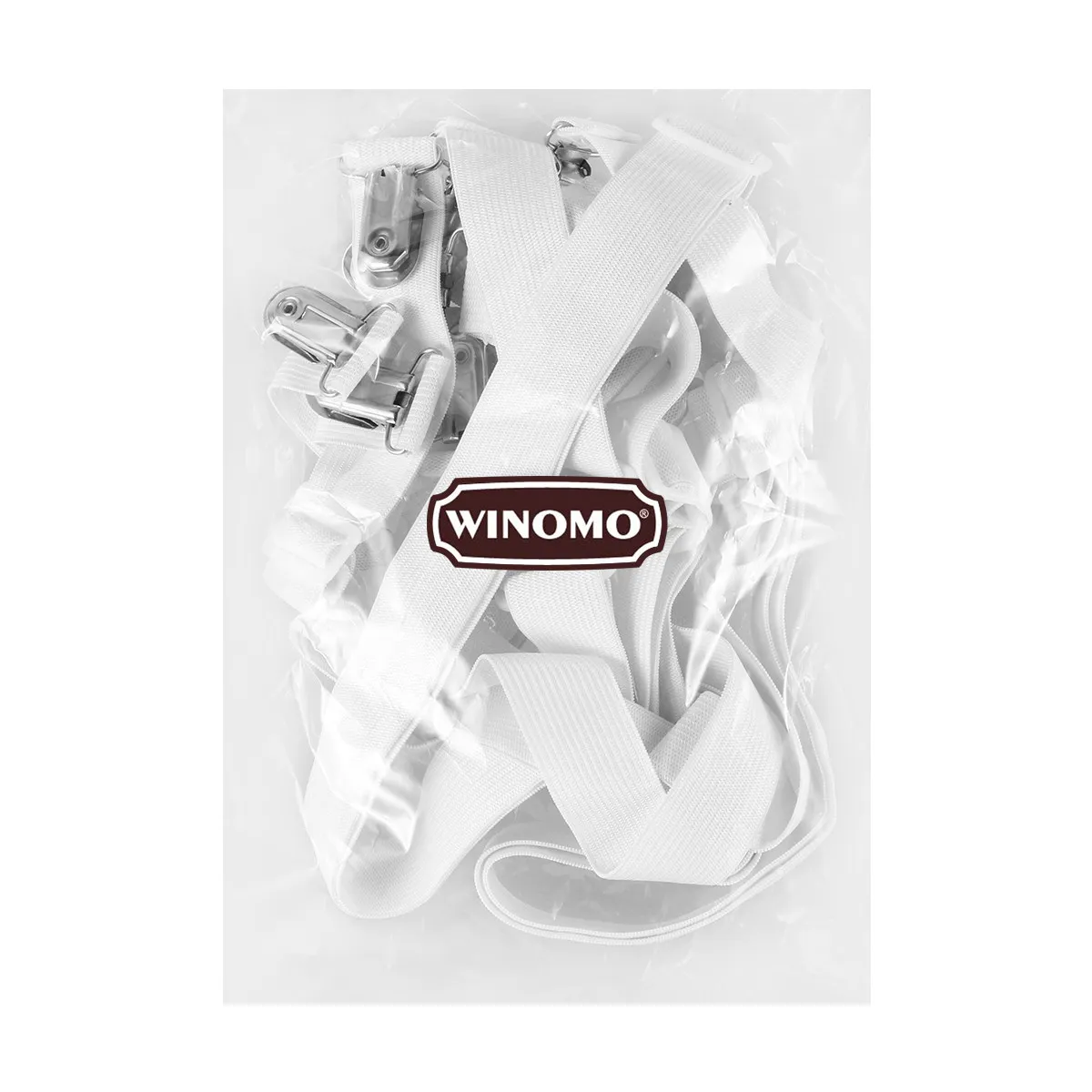 Winomo Adjustable Sheet Straps Bed Corner Grippers Elastic Sheet Holders for Mattress Pads Duvet Covers
