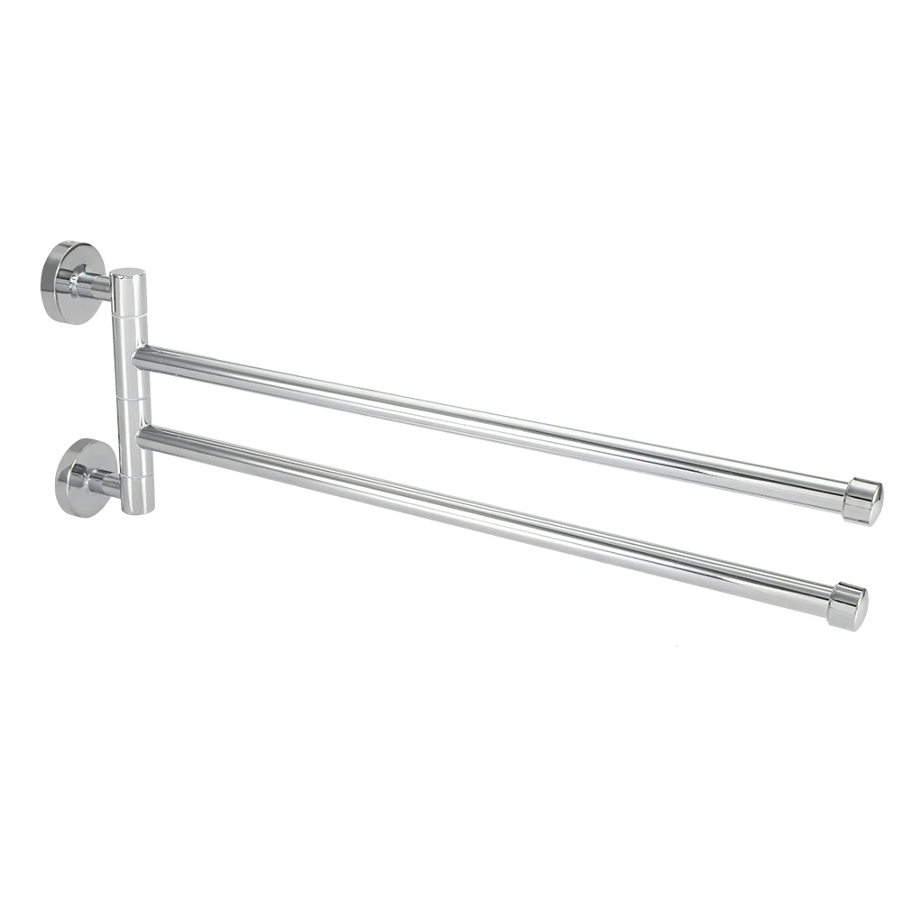 Bathroom Wall Mounted Towel Rack Swing Out Rotating Towel Hanger Shelf Towel Hanger Wall Mounted Towel Rack Rotating Towel Rack