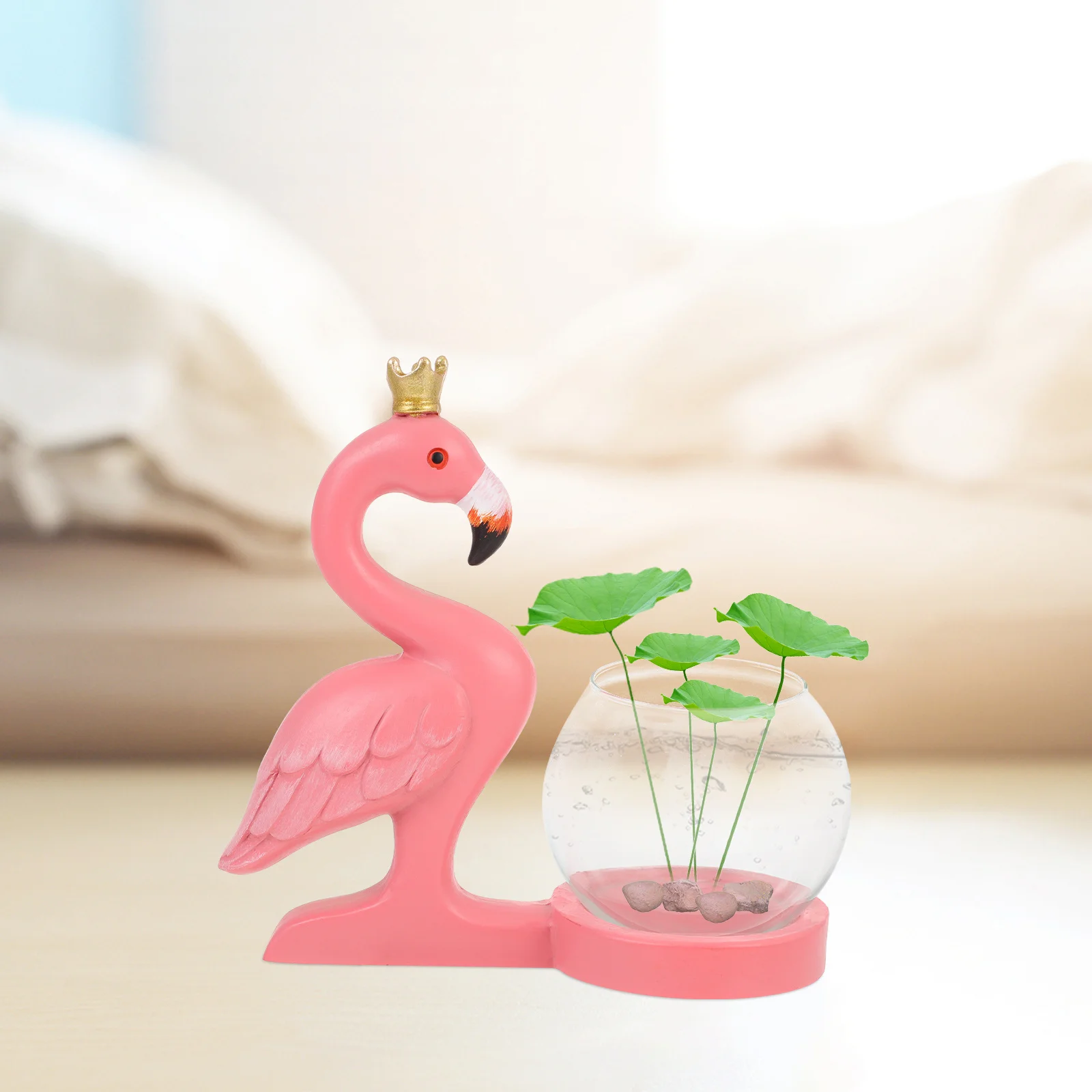 Ваза для растений из прозрачного стекла, декор для дома