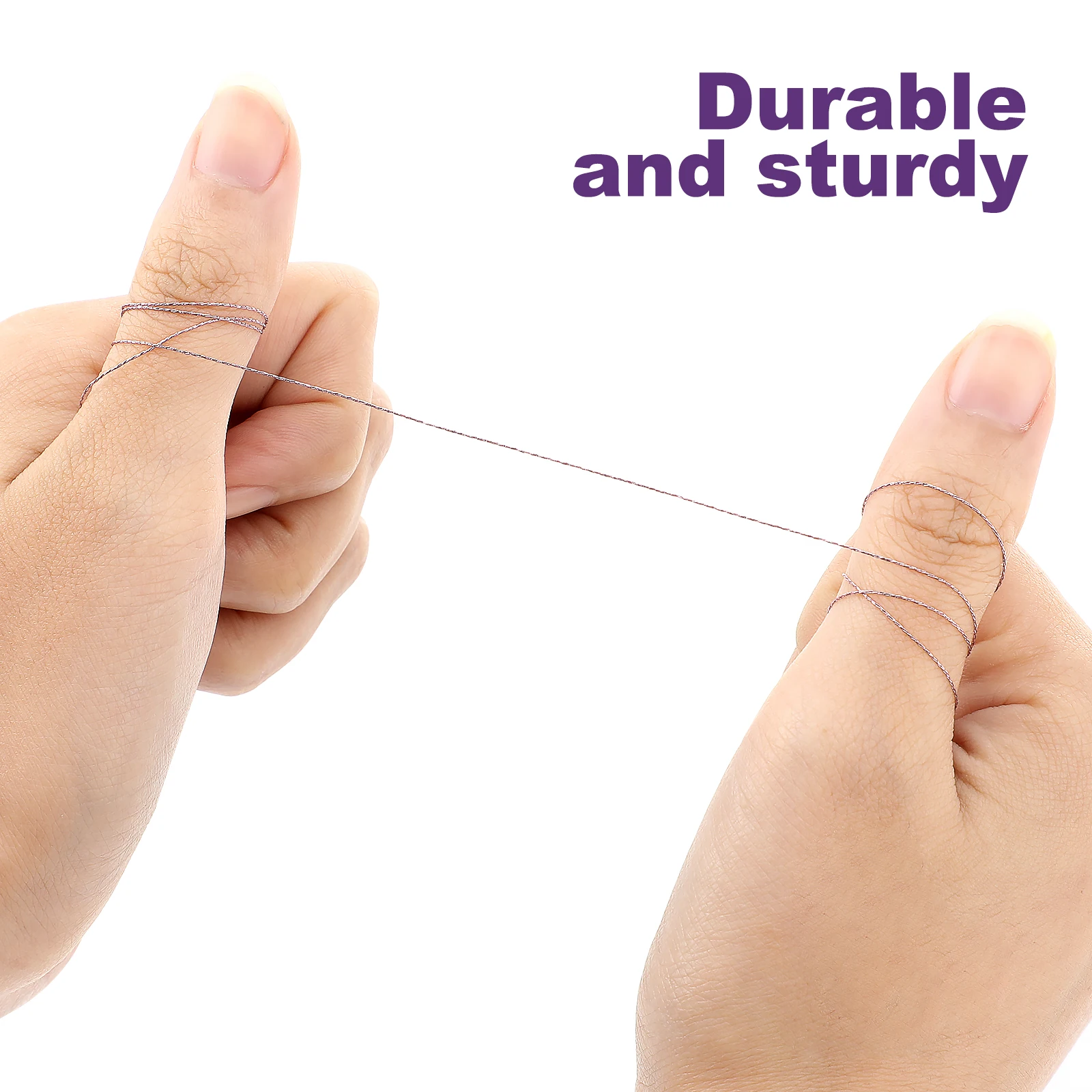 

10pcs Beading Wire Jewelry Cord Macrame Knotting 0.3mm Nylon Thread Handmade Crafts Sewing Supplies Necklace Bracelet