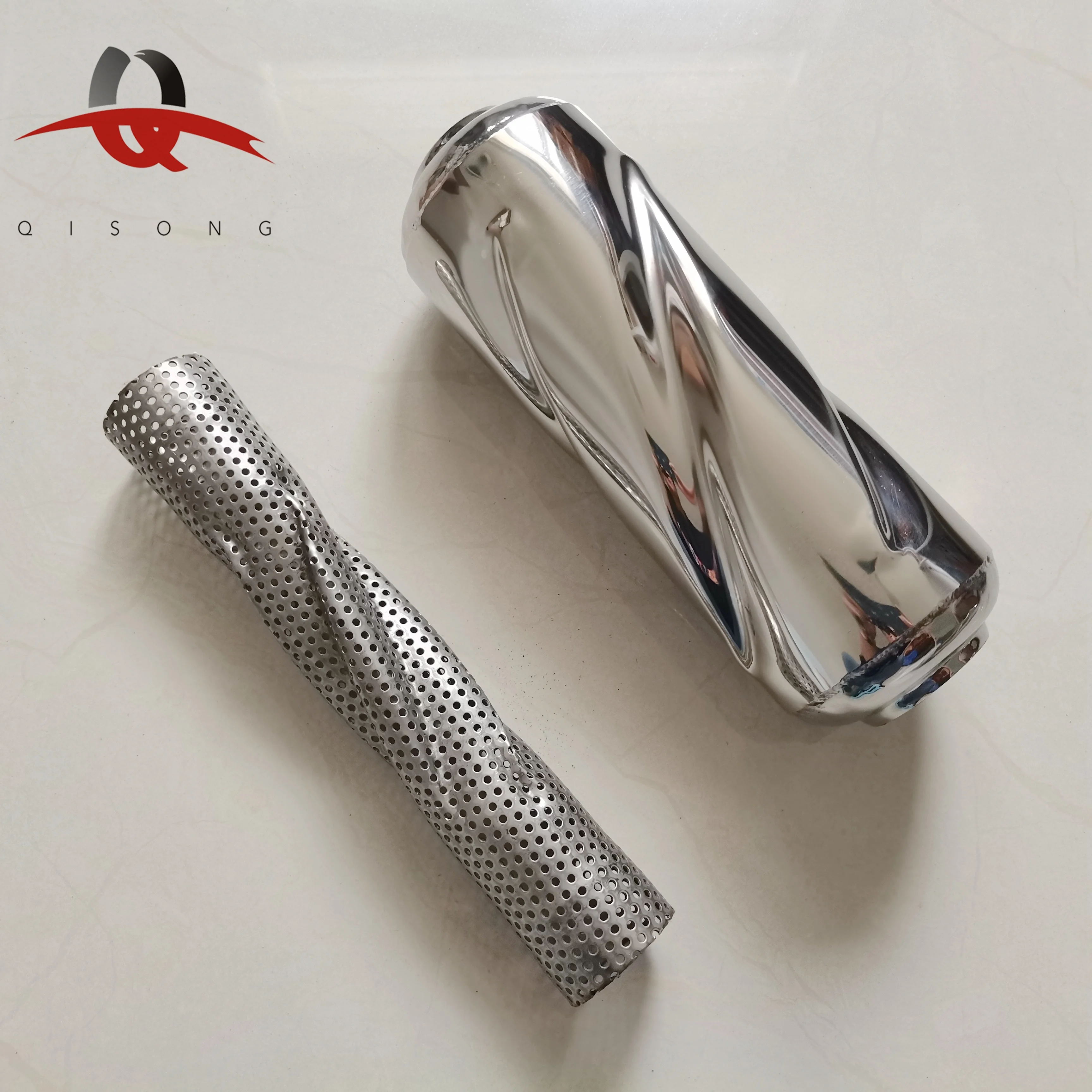 Silenciador Tornado de escape de acero inoxidable para modificación de automóvil