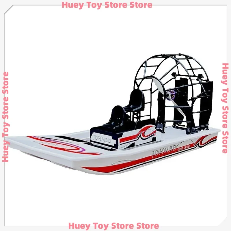 1:13 스케일 에어 쿠션 차량 모델 원격 제어 DIY 전기 보트 전지형 수상 구조 장난감