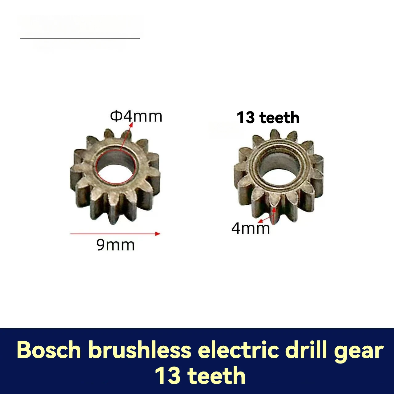 9/12/13/14/15 Teeth Li-ion Drill Gear Assortment - 550 Drill Rotor Gear Motor Gear for Li-ion Charging Drill Accessories