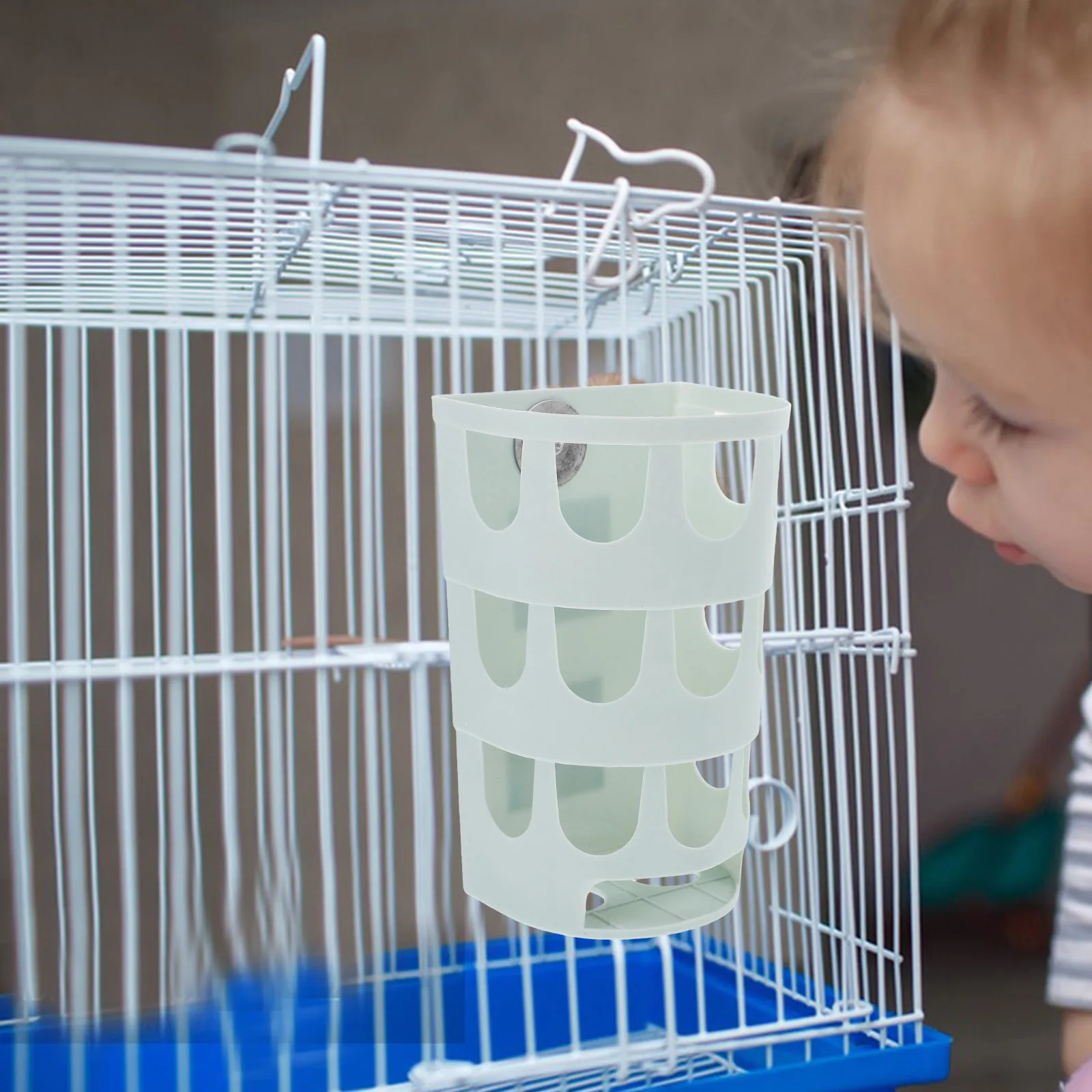 

Rabbit Hay Feeder Rack Fixed Large Capacity Hanging Holder for Cage Guinea Pig Chinchilla Small Animal Supply Small Pet Supply