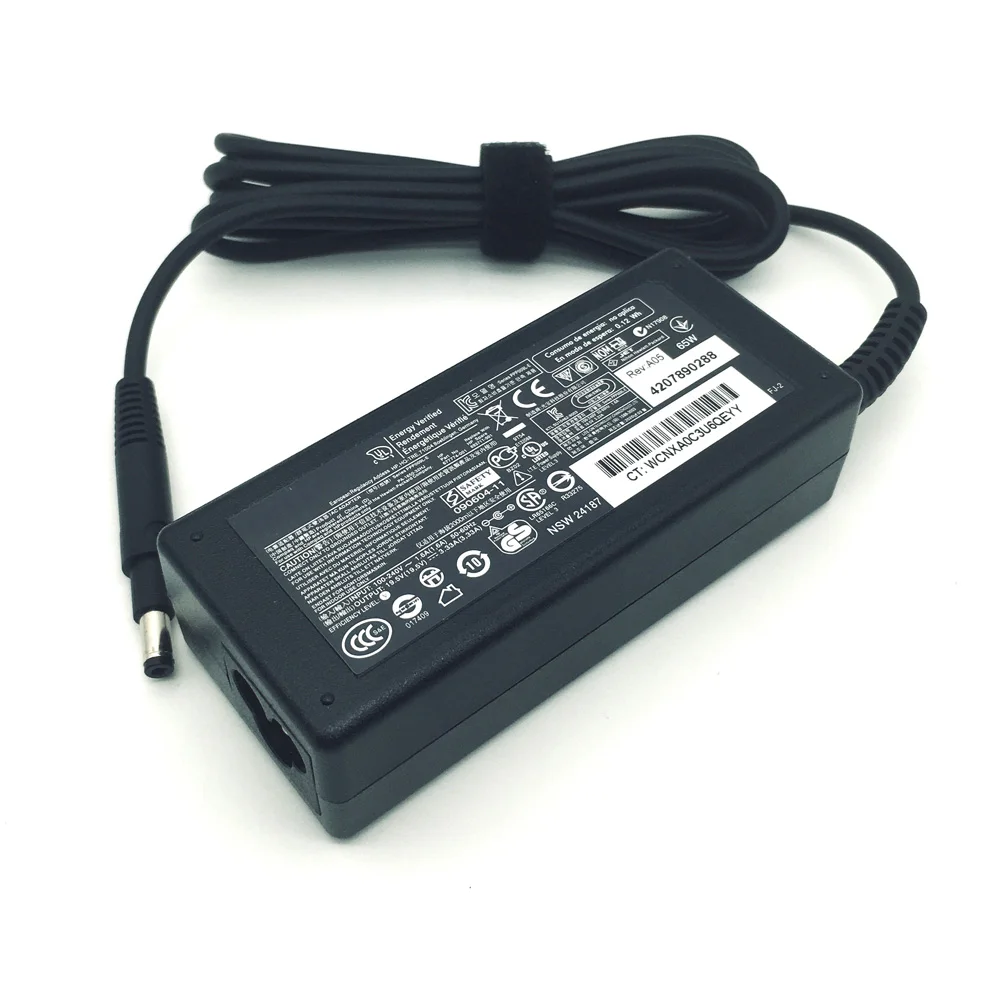 Original 19.5v 3.33a 65w ppp009c 67777-002 fonte de alimentação do portátil para hp pavilion elegantebook envy 4 envy 6 série carregador adaptador ac