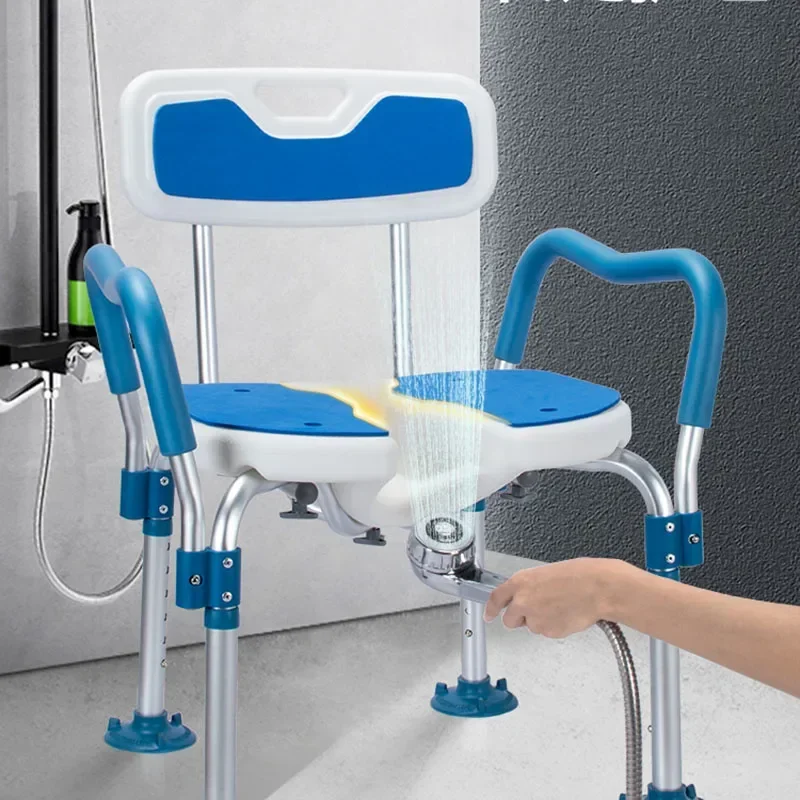 

Складное сиденье для душа для инвалидов, средства по уходу за пожилыми людьми, сиденье для душа, сверхлегкое дизайнерское сиденье для ванной комнаты Silla Para Ducha