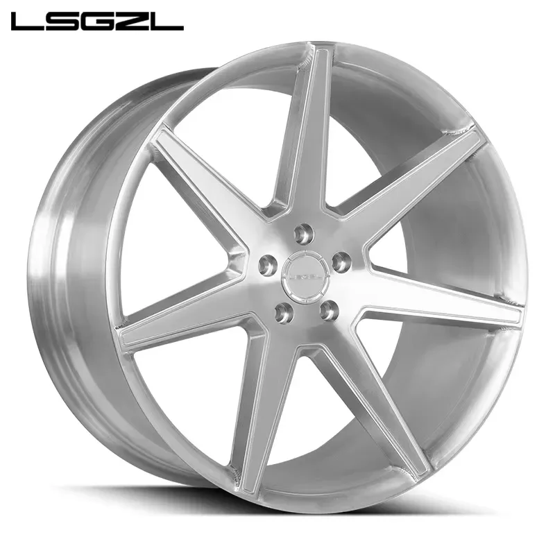 i LSGZL Monoblock Forged Alloy for 18 20 21 Inch 5x112 5x114.3 5x120 5x130 Passenger Car Wheel Rims