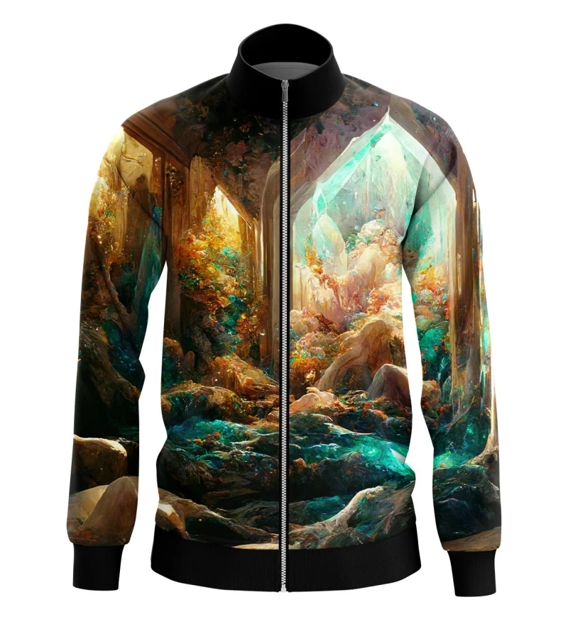 3D Printed Starry Sky Zip Man Jackets Clothing Funny Jackets Man Designer Clothes Streetwear Coat Tops High Quality Men\'s Coat