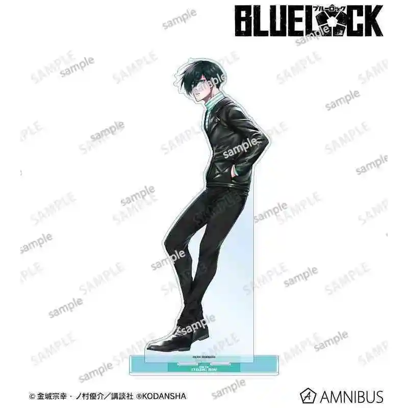 블루락 ‌ Isagi Yoichi Bachira Meguru 애니메이션 피규어 아크릴 스탠드 모델 플레이트 데스크 장식 스탠딩 사인 팬 선물