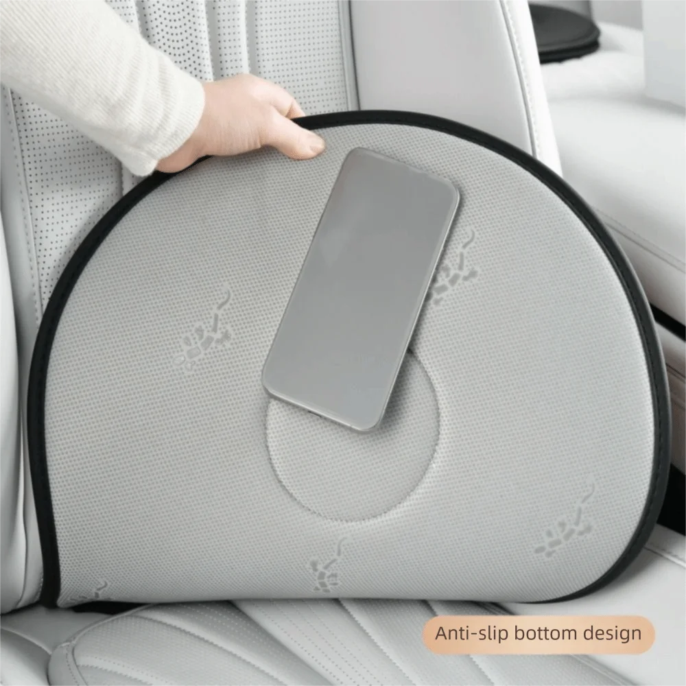 360 Degree Rotating Rotating Car Seat Cushion Anti-Slip Mat Punching Design Swivel Mobility Aid Multifunctional Sponge